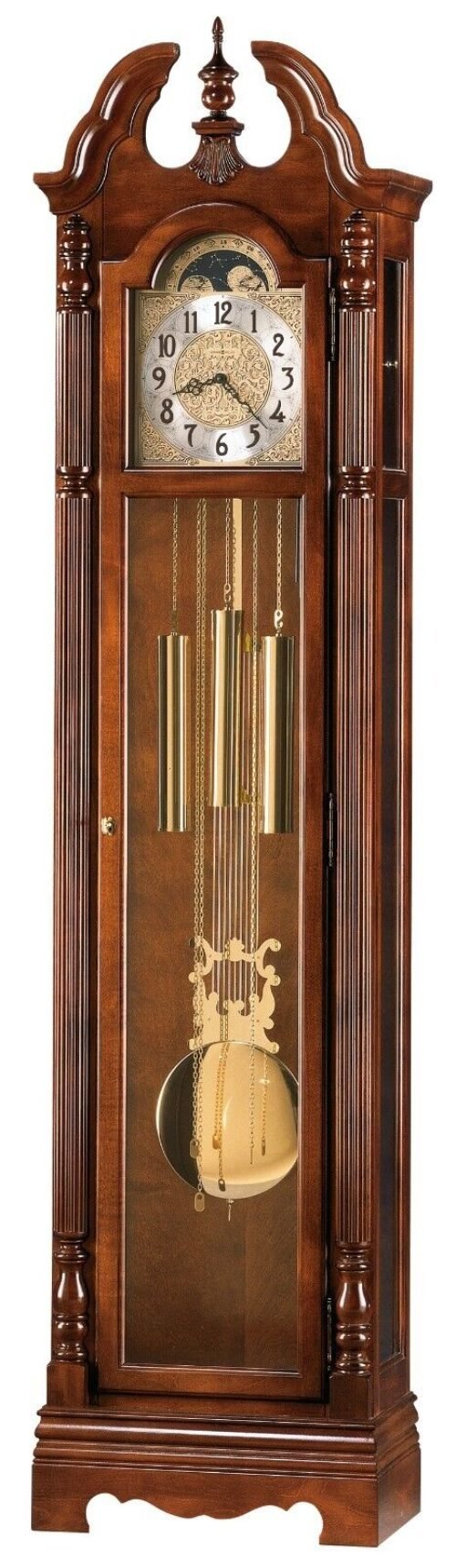 Howard Miller Jonathon Floor Clock 610895 Windsor Cherry Vertical Pendulum Clock