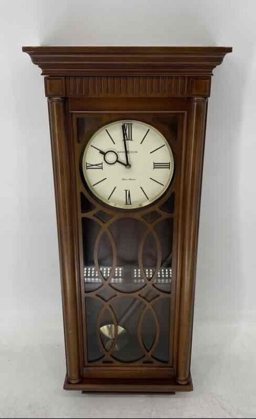 Howard Miller Kathryn 625-525 Three Chimes Wooden Analog Wall Clock