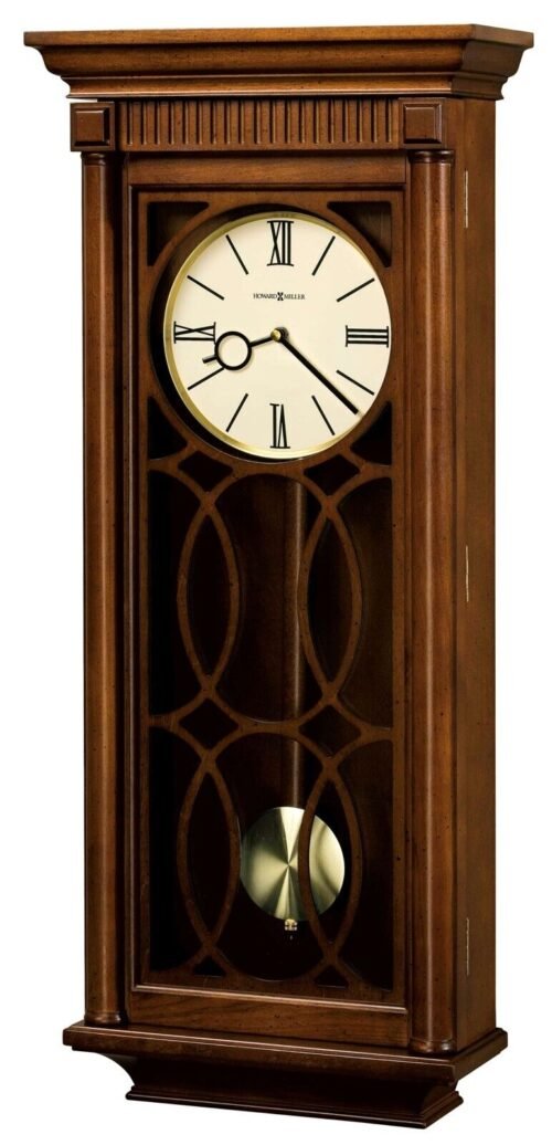 Howard Miller Kathryn Wall Clock 625525 Tuscany Cherry Pendulum Clock