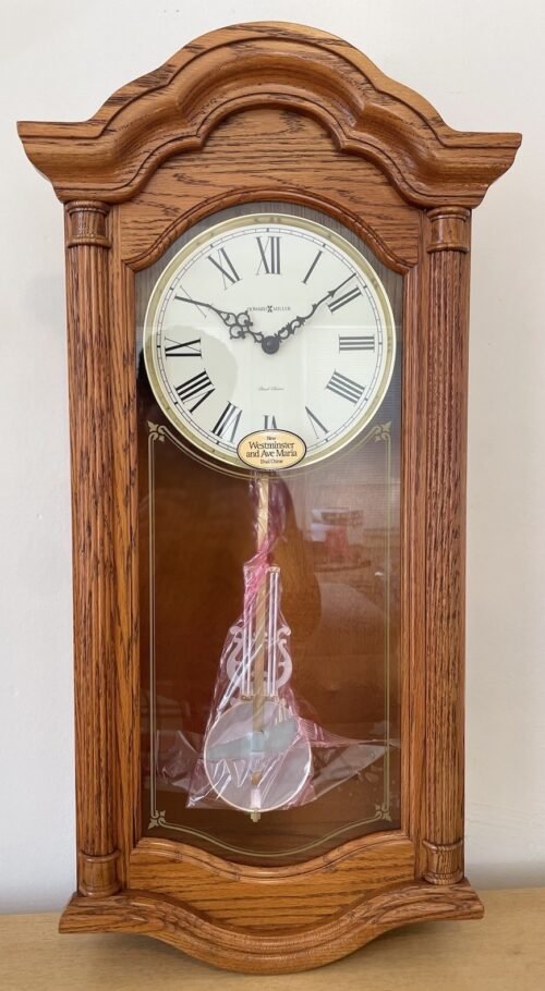 Howard Miller Lambourn II Wall Clock 620-222 NEW Open Box Quartz Dual Chime