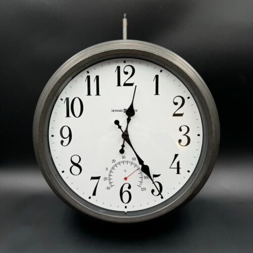 Howard Miller Luis Indoor/Outdoor Double Sided CLOCK ONLY, *Untested* 625358