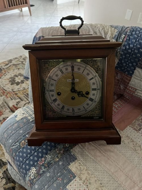 Howard Miller Medford Mantel Clock 612-481 – Quartz & Dual-Chime Movement