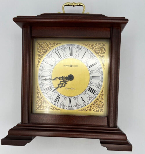 Howard Miller Medford Mantel Clock 612 481 –Quartz & Dual Chime Movement Works