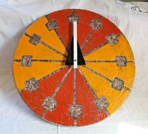 HOWARD MILLER MERIDIAN MCM WALL CLOCK GEORGE NELSON BITOSSI ALDO LONDI