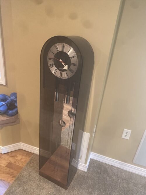 Howard Miller Mid Century Modern Grandfather Clock