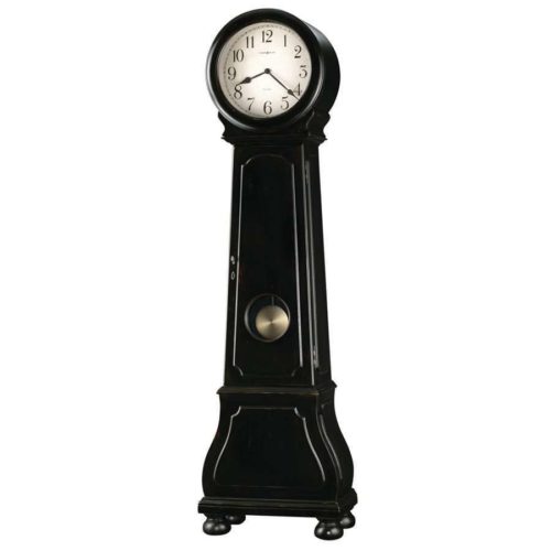Howard Miller Nashua Floor Clock, Worn Black 615005