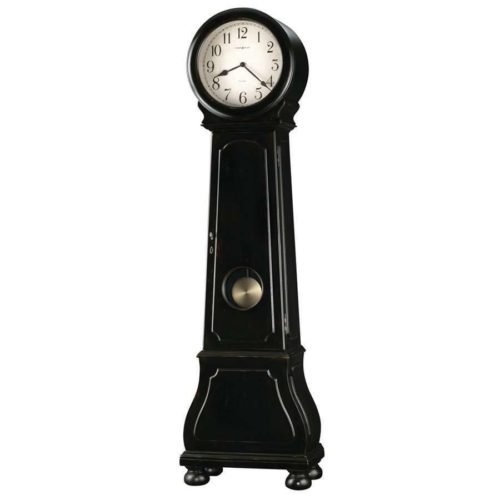 Howard Miller Nashua Floor Clock, Worn Black - 615005