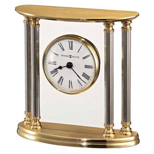 Howard Miller New Orleans Table Clock, Polished Brass - 645217