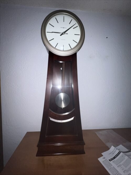 Howard Miller Nouveau EDITION Pendulum Clock Westminster Quartz w Papers 38”H