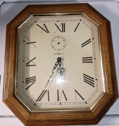 Howard Miller Octagon Wall Clock 612245- Almost Perfect!