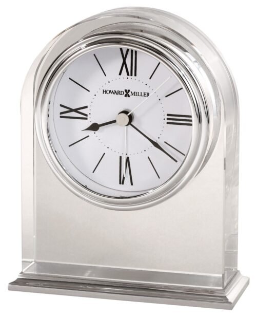 Howard Miller Optica Table Clock, optical crystal - 645757 -- Factory Second