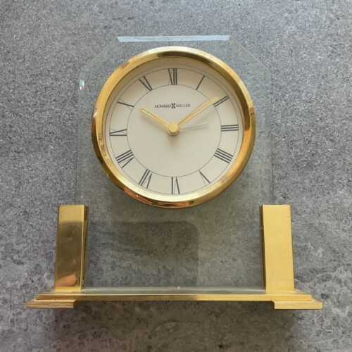 HOWARD MILLER Paramount 613-573 Table Alarm Quartz Clock $152