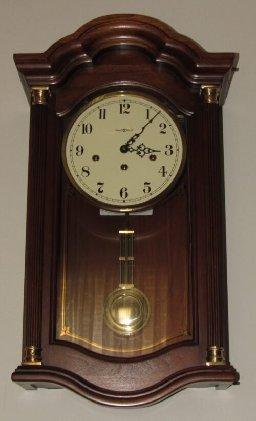 Howard Miller Quarter Hour Westminster Chime Wall Clock 8-Day, Key-wind