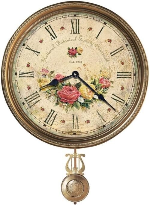 Howard Miller Savannah Botanical VII Wall Clock 620440- OPEN BOX