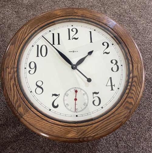 Howard Miller side table clock