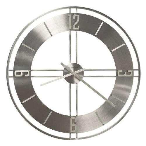 Howard Miller Stapleton Wall Clock, brushed nickel - 625520