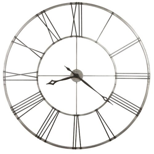 Howard Miller Stockton Wall Clock 625472 Oversized Wrought-Iron Clock
