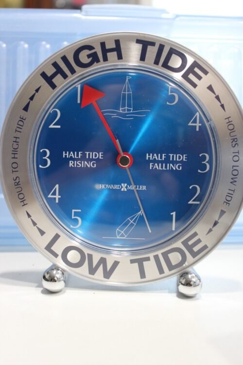 Howard Miller Tide Mate III Table Clock 645527 Atlantic Ocean Tide Clock
