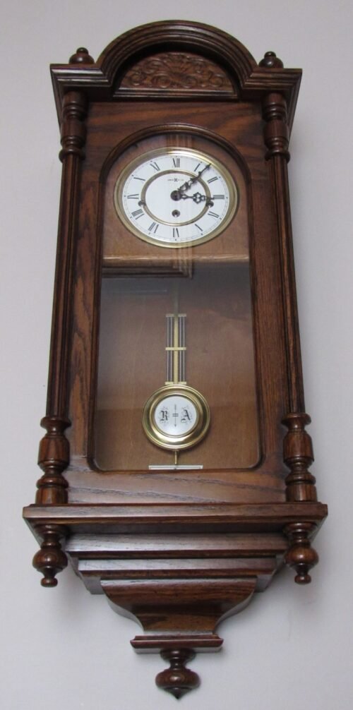 Howard Miller Vienna Style Quarter Hour Westminster Chime Wall Clock 8-Day