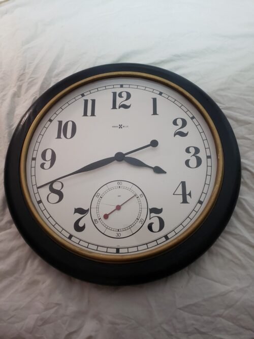 HOWARD MILLER WALL CLOCK MODEL 622-757
