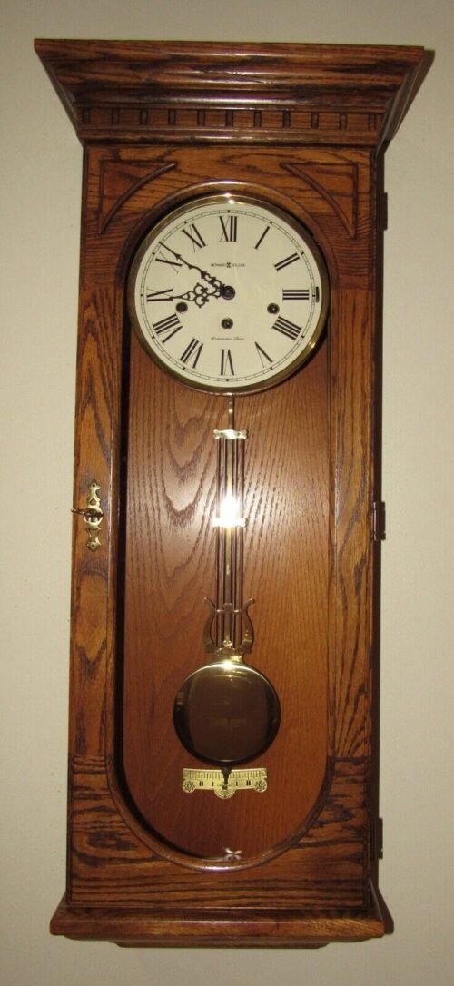 Howard Miller "Westmont" Quarter Hour Westminster Chime Wall Clock 8-Day