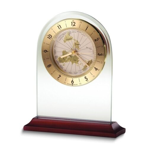 Howard Miller World Time Arch Table Clock