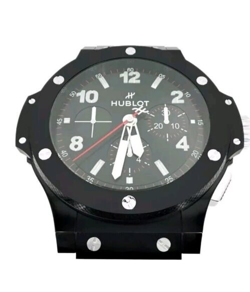 HUBLOT Big Bang Wall Clock Black Wall Clock AL2921
