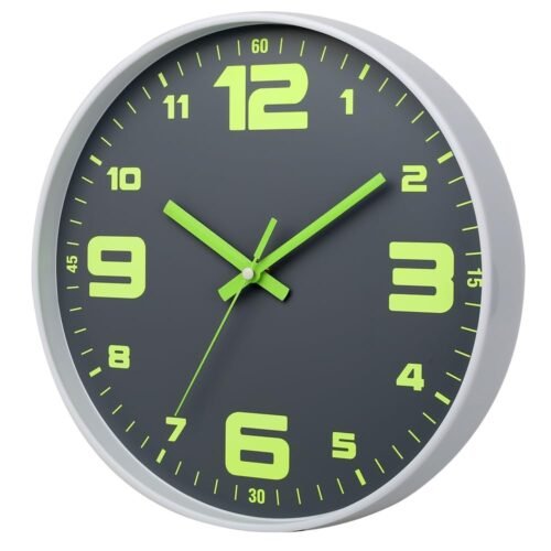 HZDHCLH Wall Clock, Radio Controlled Clock, Luminous, Wall Hanging, Automaticall