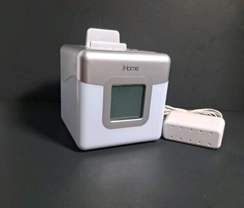 iHome-iHM28 Color Changing Alarm Clock Radio Tested Working