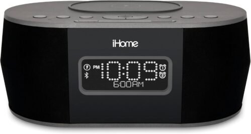iHome Alarm Clock w/ Wireless Charger | Bluetooth Speaker |USB | iBTW38 - OEM
