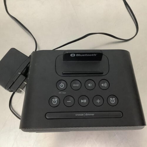 iHome Bluetooth bedside dual alarm clock model: iBT22 (B322)