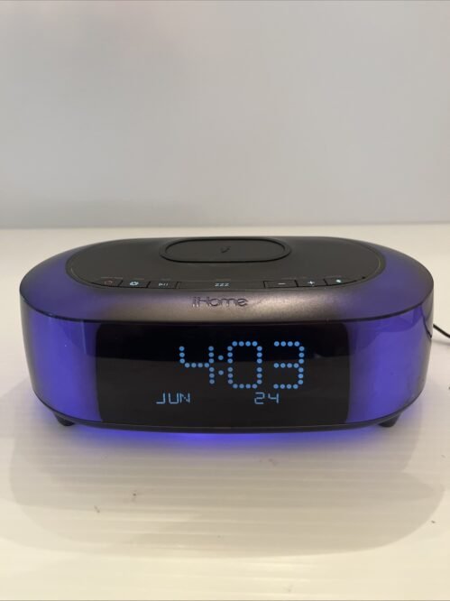 ihome Bluetooth Color Changing Alarm Clock And Charging Station Model iBTW281v2