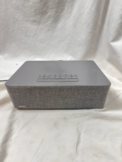 iHome Bluetooth Dual Alarm Stereo Clock Radio FM AM + Dual USB Charging IBT233V2