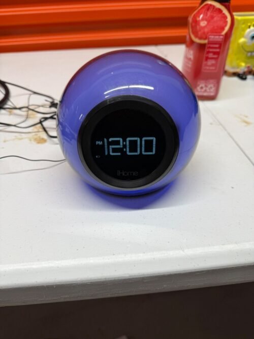 iHOME Color Changing Bluetooth Dual Alarm Clock Radio iBT29