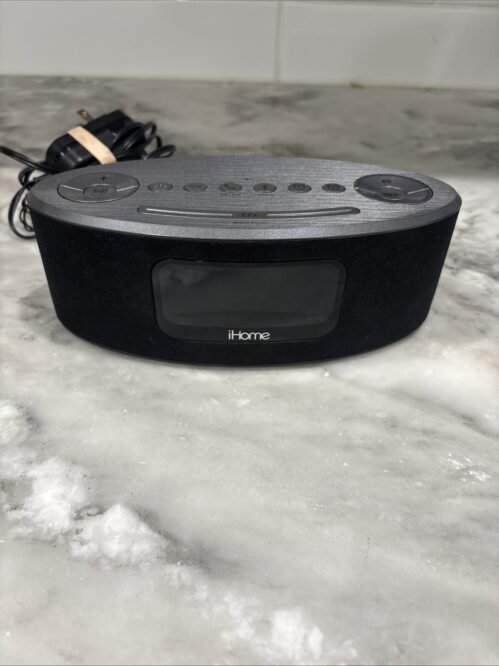 iHome Dual Alarm Stereo Clock Radio-iBT31 Bluetooth USB Charging Alarm