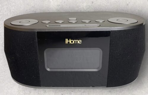 iHome Dual Alarm Stereo Clock Radio-iBT38 Bluetooth USB Charging Alarm