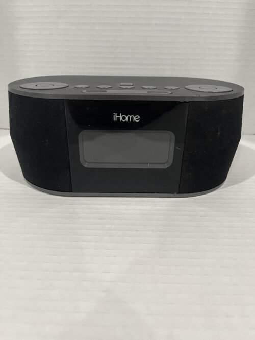 iHome Dual Alarm Stereo Clock Radio-iBT38 Bluetooth USB Charging Alarm