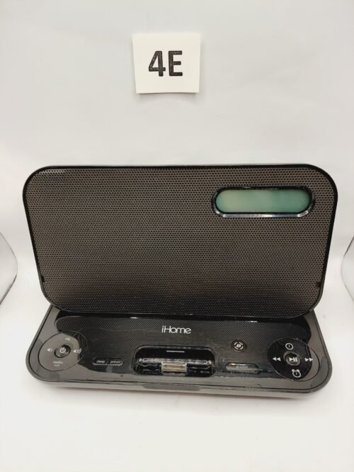 iHome Folding Speaker Dock Clock Radio iP45