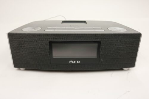 iHome IBN97 Bluetooth Stereo FM Clock Radio Speakerphone AS IS