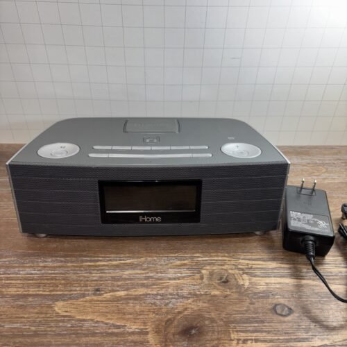 iHome IBN97 Portable Bluetooth, AM/FM, Alarm Clock, Stereo - WORKS GREAT