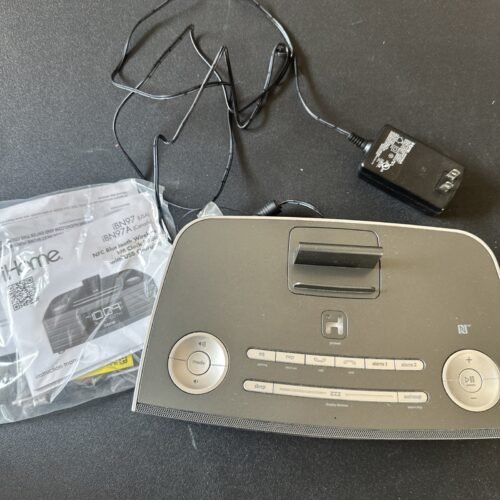iHome IBN97 Portable Bluetooth, AM/FM, Alarm Clock, Stereo - WORKS GREAT
