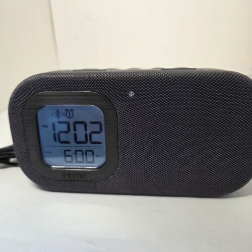 iHome IBT21 Bluetooth Alarm Clock with Two Alarm Setting - USB Charging - Aux In