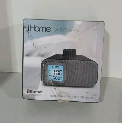 iHome IBT22 Bluetooth Dual Alarm Clock