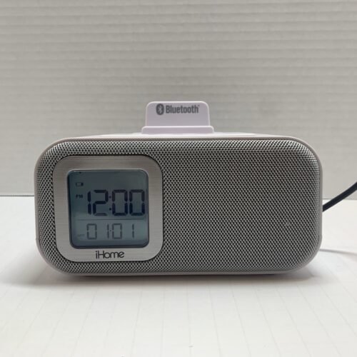 iHome iBT22 Bluetooth Dual Alarm Clock Speaker