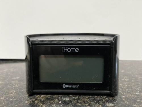 iHome iBT230 Bluetooth Wireless Speaker, FM Clock Radio With USB Charging