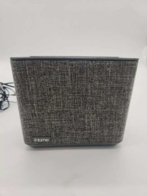 iHome iBT232 Bluetooth Dual Alarm Clock FM Radio with Speakerphone & USB TESTED