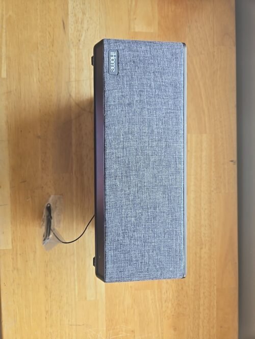 iHome IBT233V2 Bluetooth Dual Alarm Stereo Clock Radio FM AM + Dual USB Charging