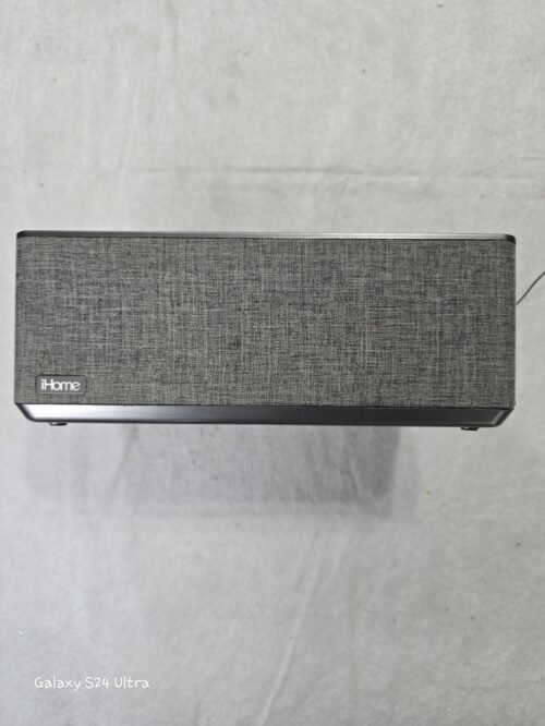 iHome IBT233V2 BT Dual Alarm Stereo Clock Radio FM AM No Power Cord