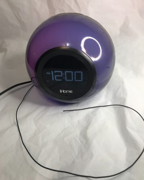 iHome iBT290B Bluetooth Color Changing Clock Radio (USED, WORKING)
