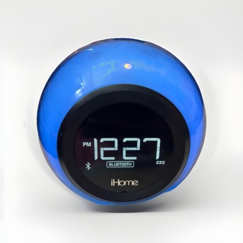 iHOME iBT29 A-A MULTI COLOR CHANGING BLUETOOTH PAIRING ALARM CLOCK RADIO USB
